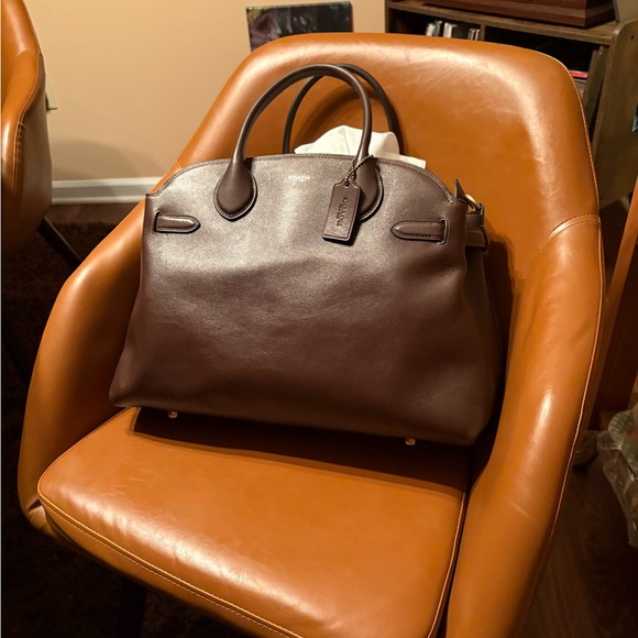 Coach EMPIRE 40 Brown/Maple Bag - Picture 9 of 15